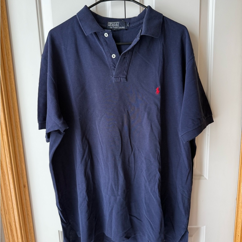Ralph Lauren Men's Navy Polo Shirt